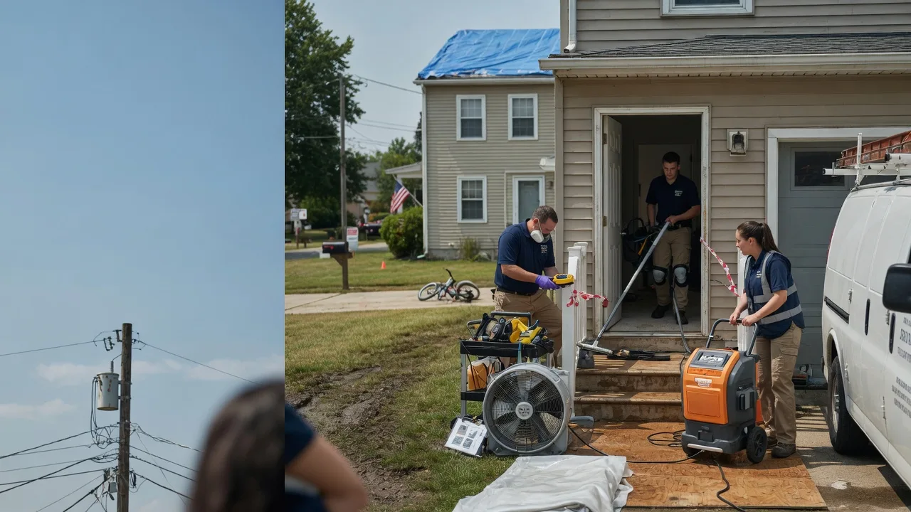Water Damage Repair in Rutland, MA near me